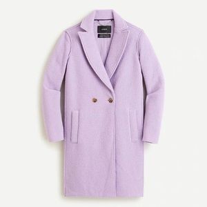 J.Crew Daphne Italian boiled wool coat